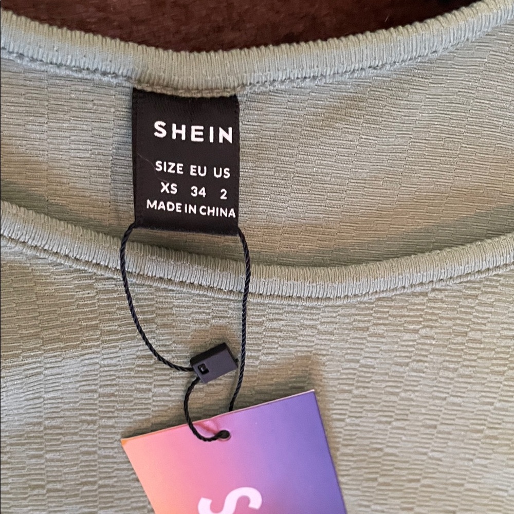 “SHEIN” Mint Green Sleeveless Mini Dress! - Picture 3 of 5